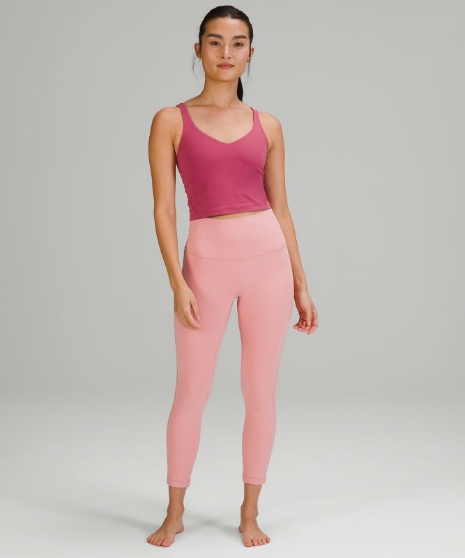 Pink Align Tank Top and Skirt
