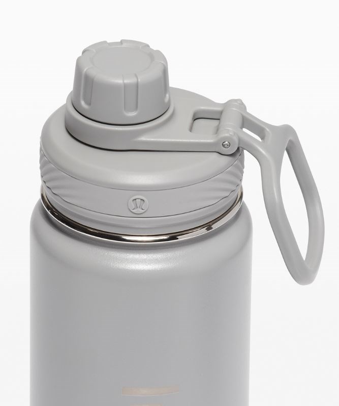 Buy Lululemon Water Bottles On Sale - Rhino Grey Accessories Back to Life  Sport Bottle 24oz