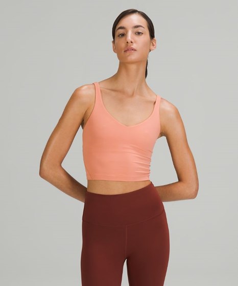 Lululemon Nulu Cropped Slim Yoga Short Sleeve - Pink Mist - lulu