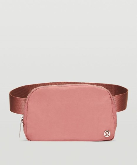 Lululemon Everywhere Belt Bag; Pink Lychee / Ripened Raspberry — sold out  color!