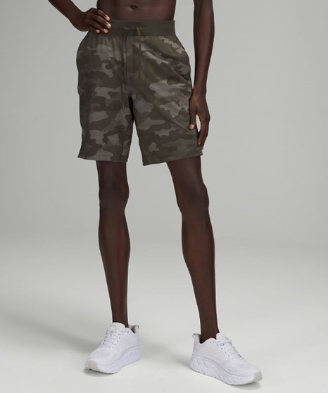 Lululemon T.h.e. Linerless Shorts 7 In Variegated Mesh Camo Max