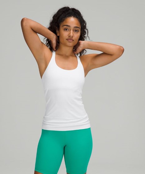 LULULEMON EBB TO Street RB Crop Tank -UK 14 / US 10